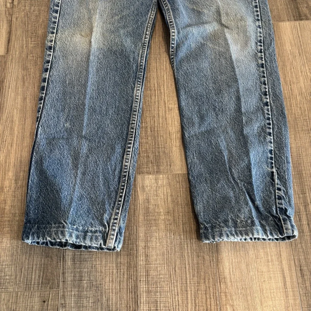 Vintage Levi's 505 Orange Tab Regular Fit 38x32 Measures (36x28) Light Fade Wash
